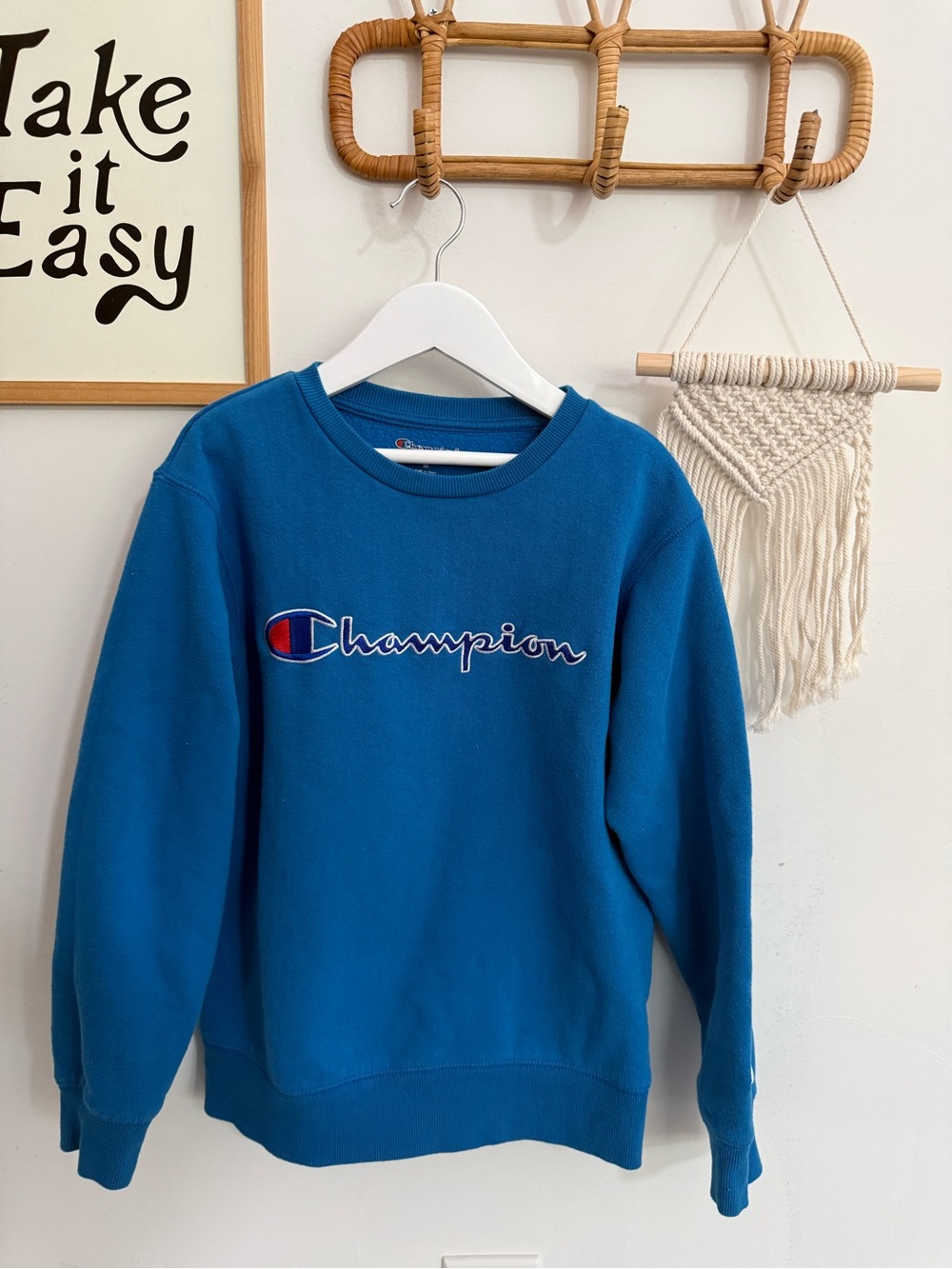 Champion Royal Blue Boy’s Sweatshirt